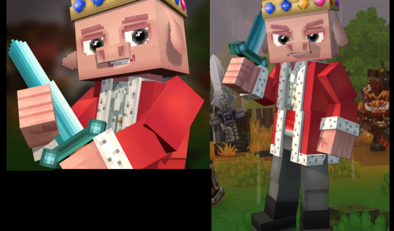 r/HytaleInfo – Technoblade in the Hytale artstyle. “die nerd”